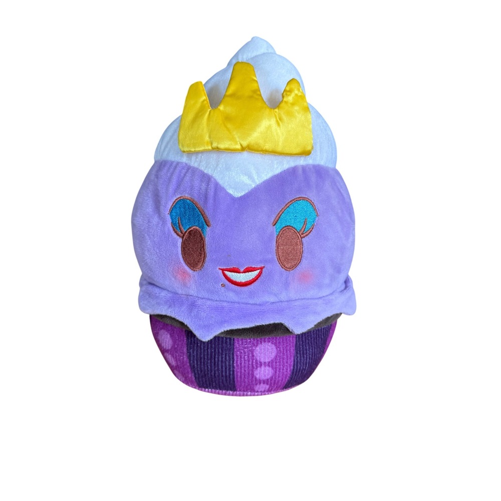 Disney Munchlings 10 inch Large Lavender Ice Cream Sundae Ursula Plush